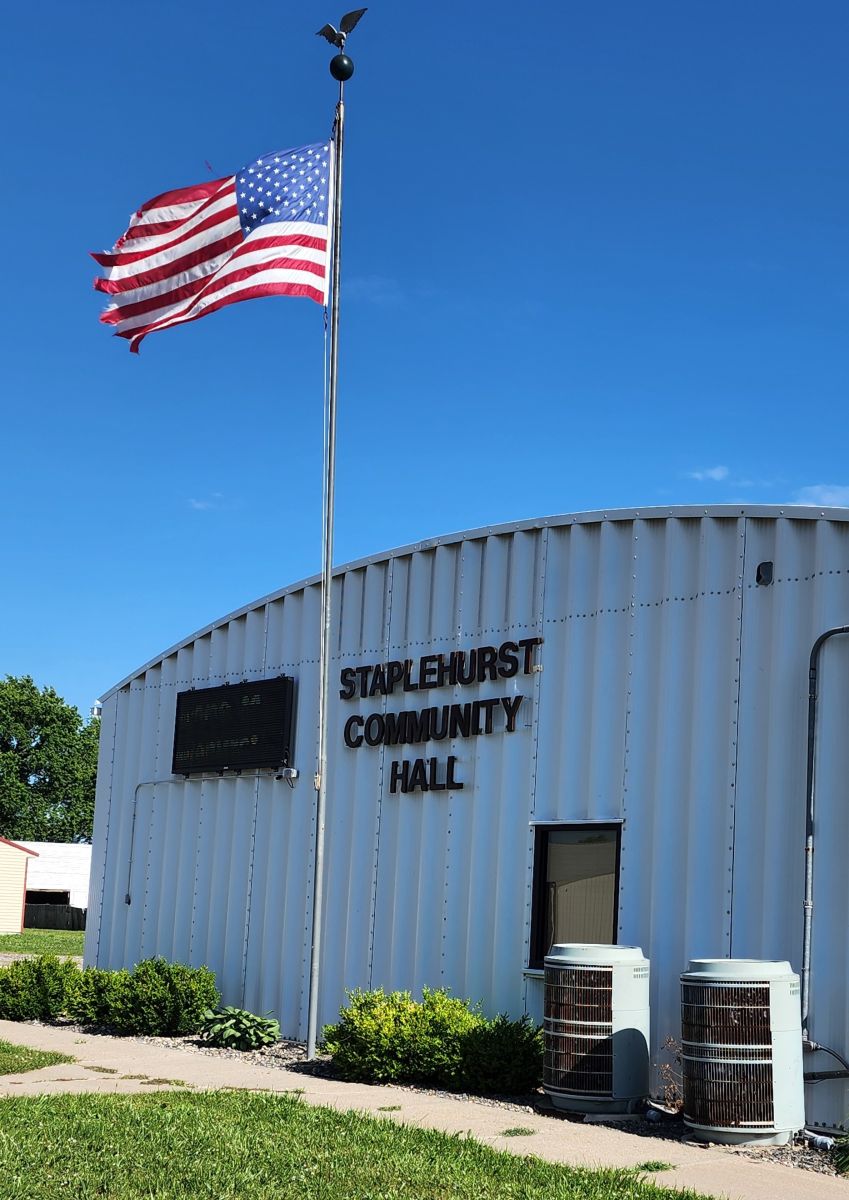 Front of building